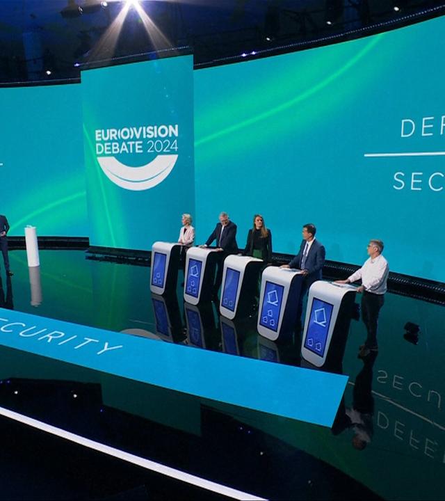 Eurovisionsdebatte der Spitzenkandiat:innen