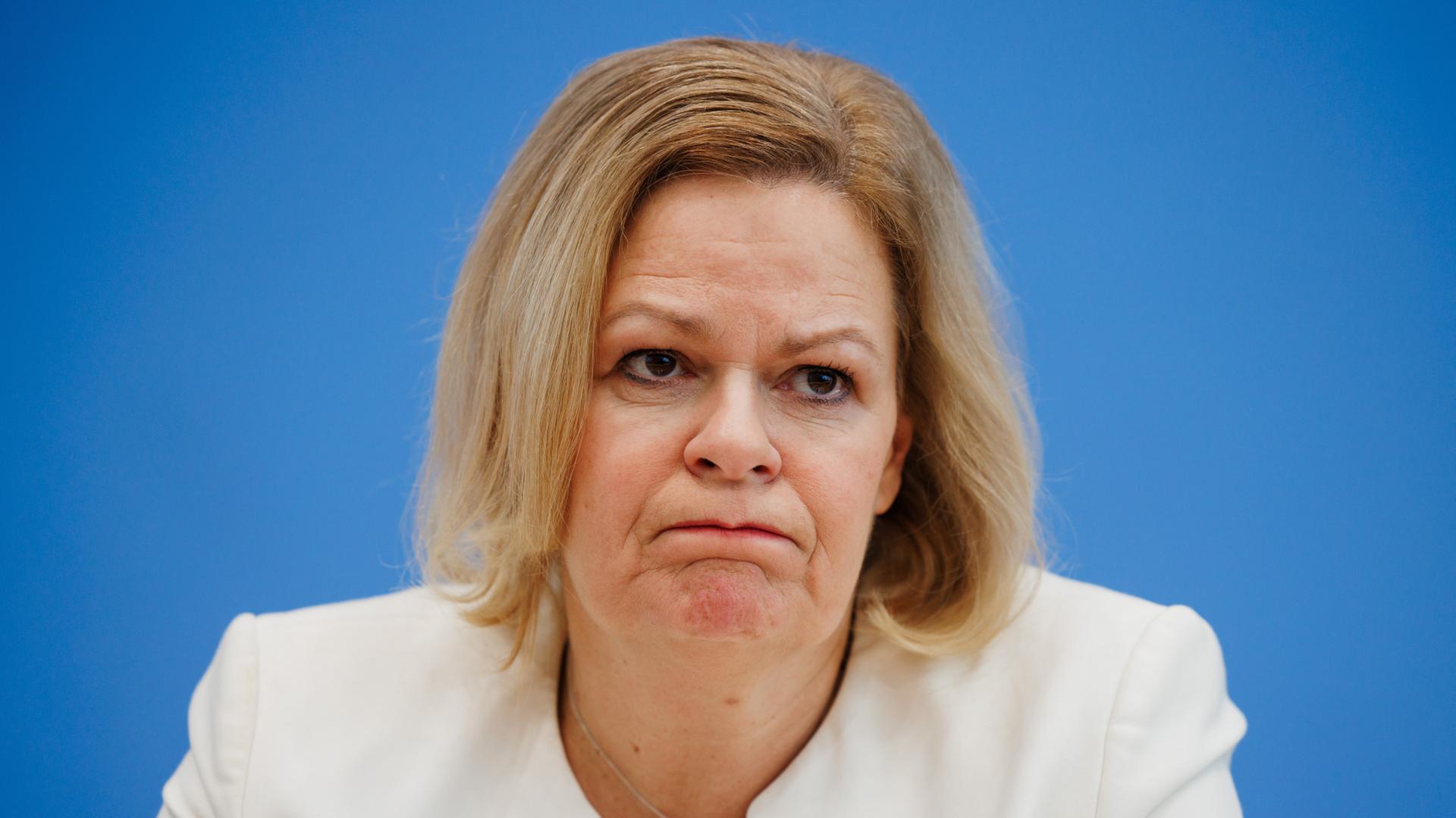 Faeser zu Rechtsextremismus