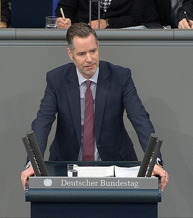 FDP-Fraktionschef Dürr in der Generaldebatte