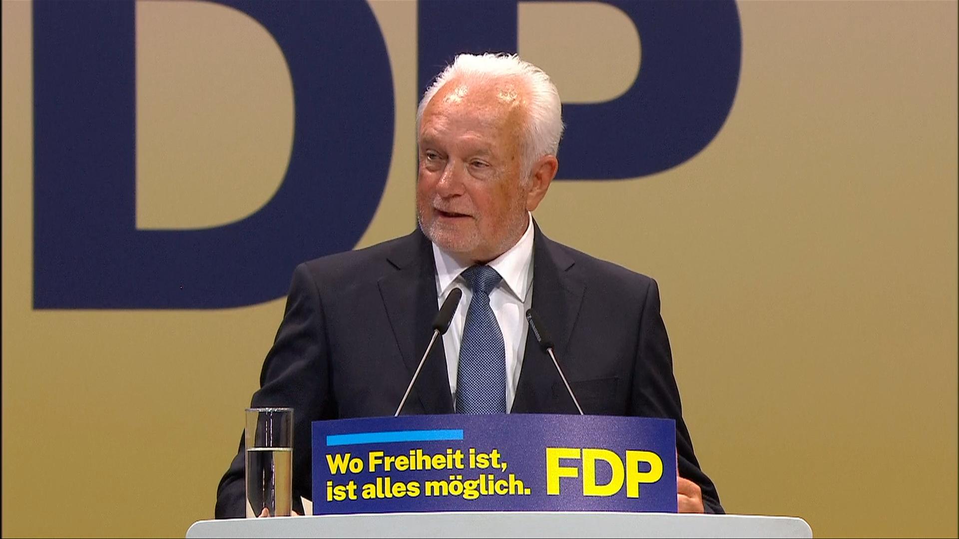 FDP-Parteitag: Rede des neuen Vorsitzenden Kubicki