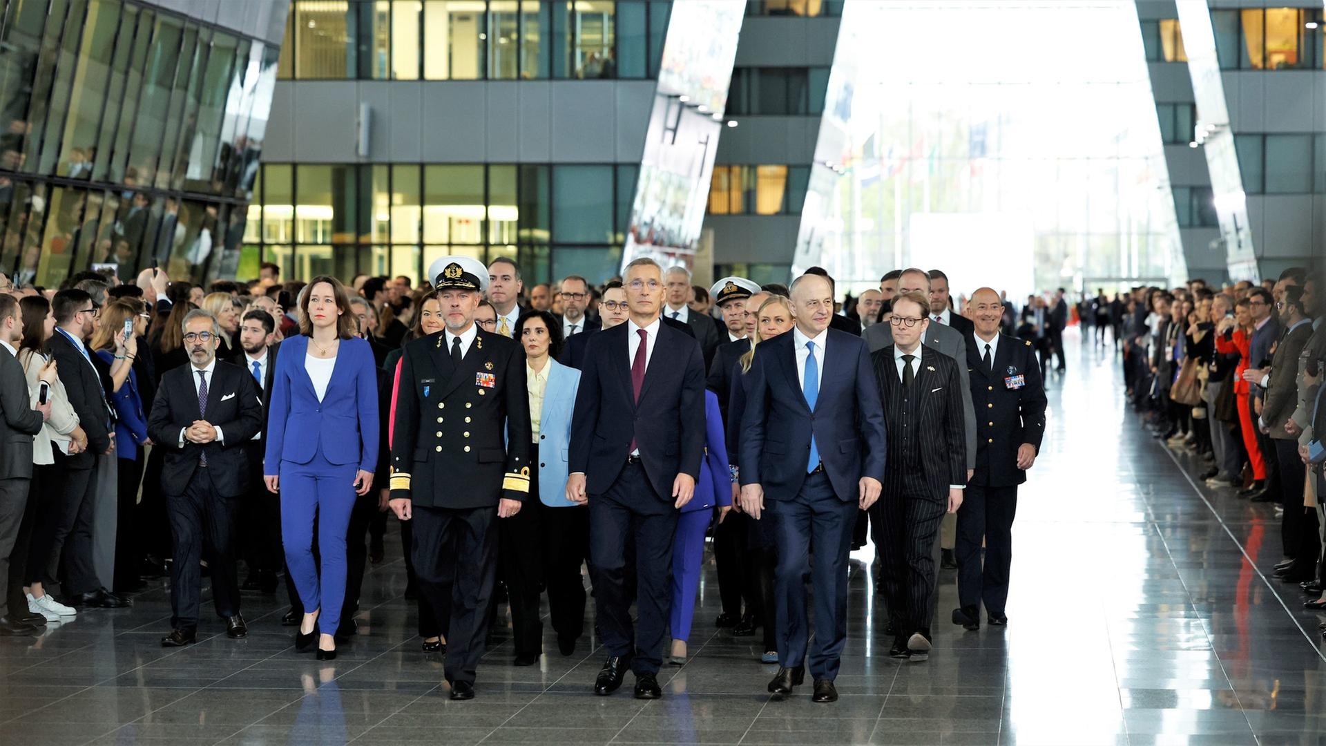 Feierzeremonie - 75 Jahre NATO