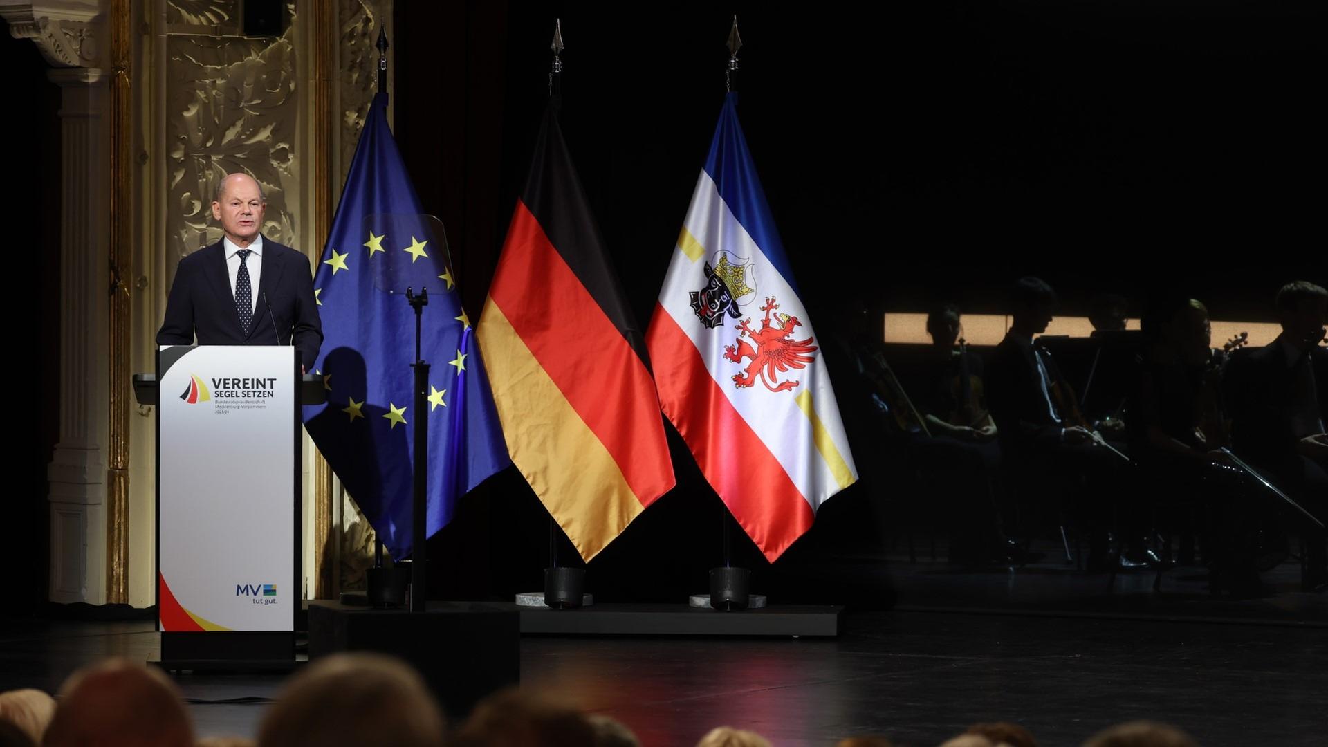 Festakt zum Tag der Deutschen Einheit