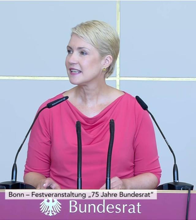 Festansprache Bundesratspräsidentin Schwesig