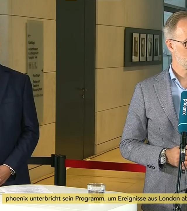 Fiedler und Baumann im Bundestagsgespräch