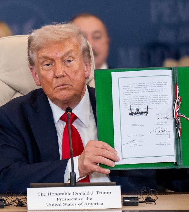 "Friedensplan" für Nahost: Unterzeichnung in Ägypten