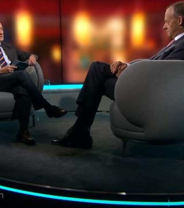 Friedrich Merz im Gespräch mit Michael Krons