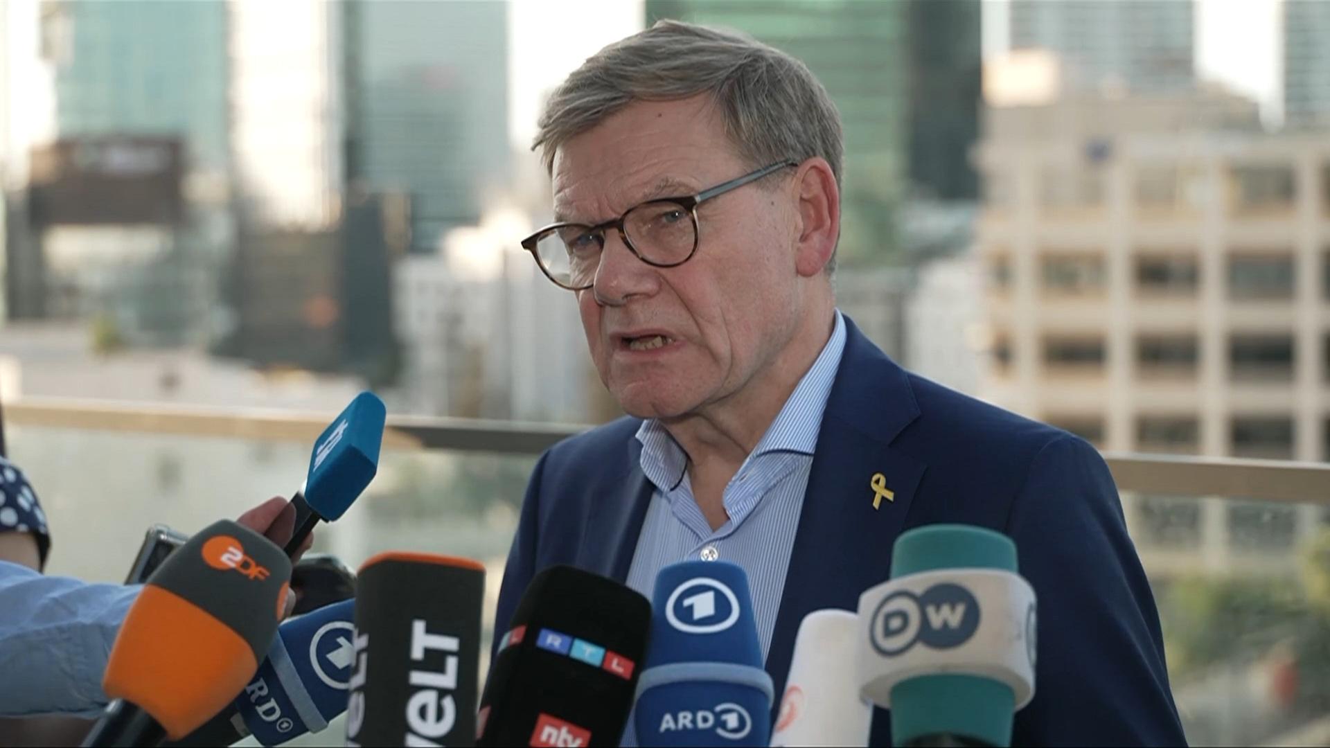 Gaza-Krieg: Außenminister Wadephul in Israel