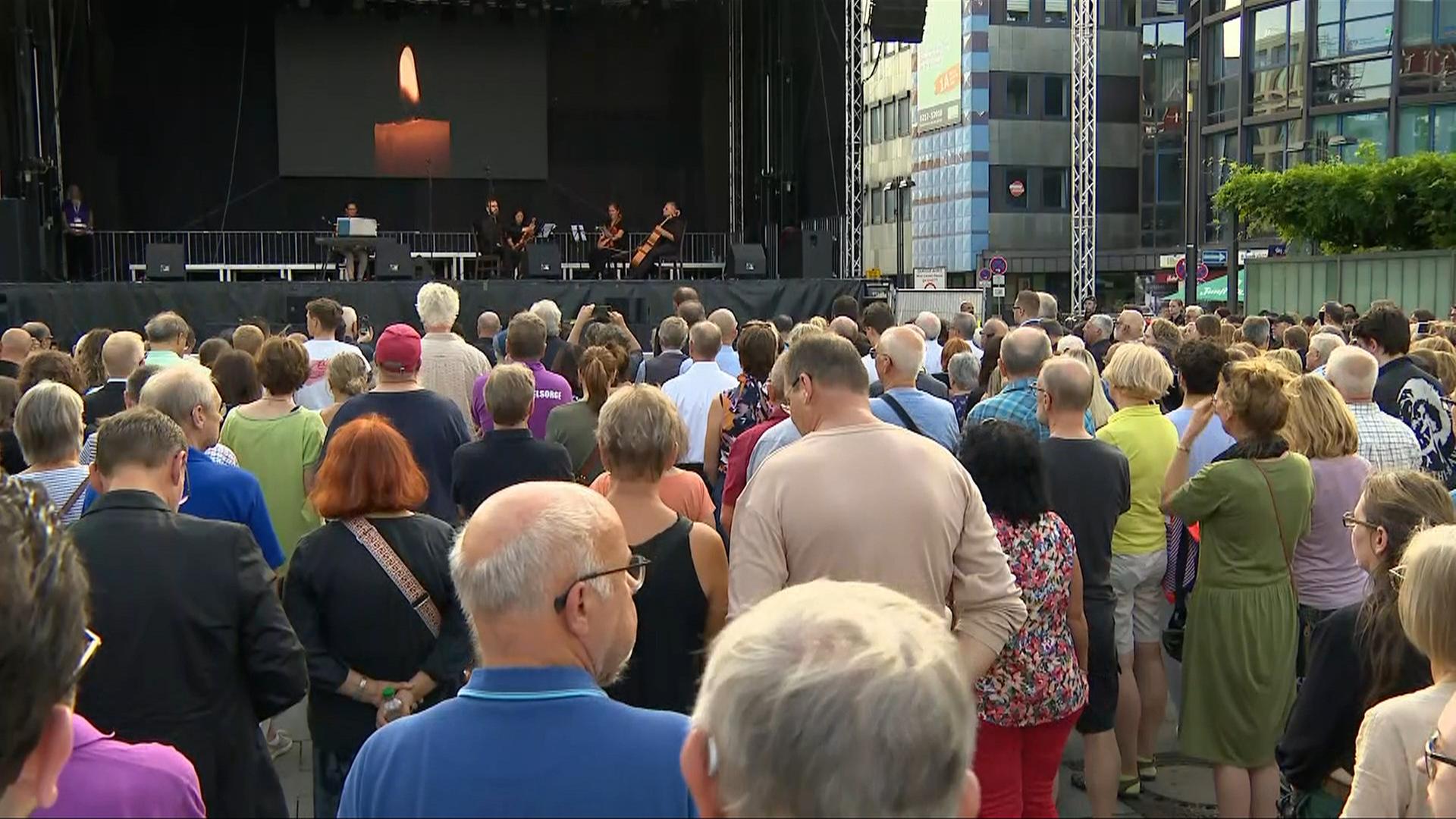 Gedenken nach Anschlag