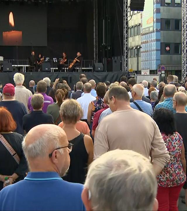 Gedenken nach Anschlag