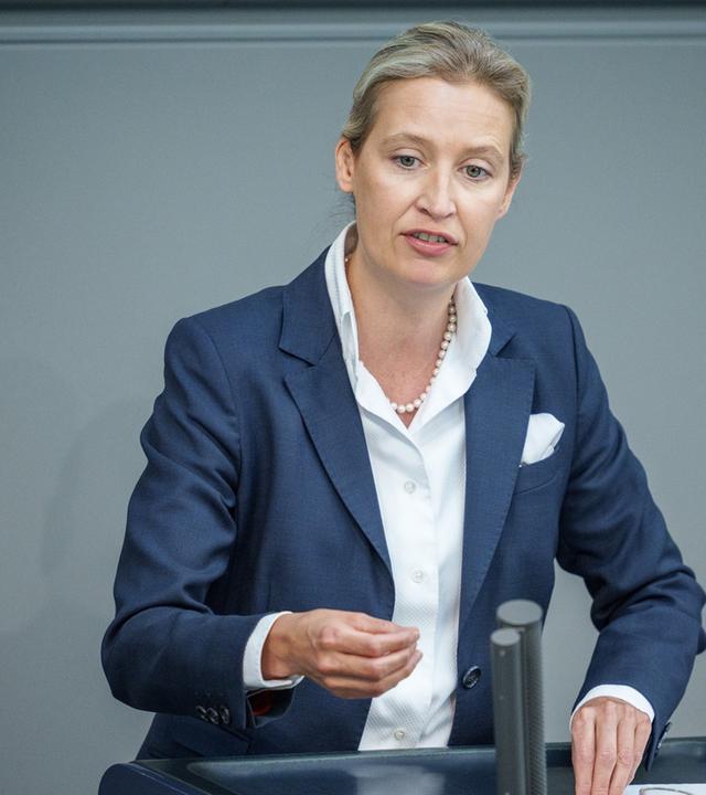 Generaldebatte: Alice Weidel (AfD)