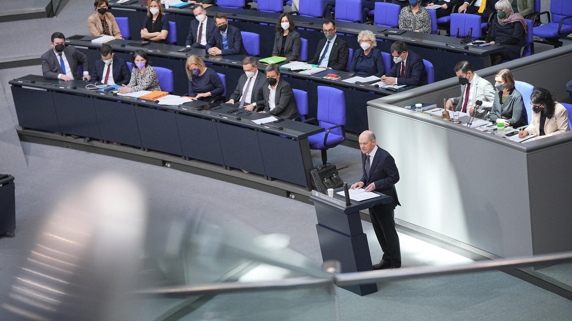 Generaldebatte: Rede Kanzler Scholz