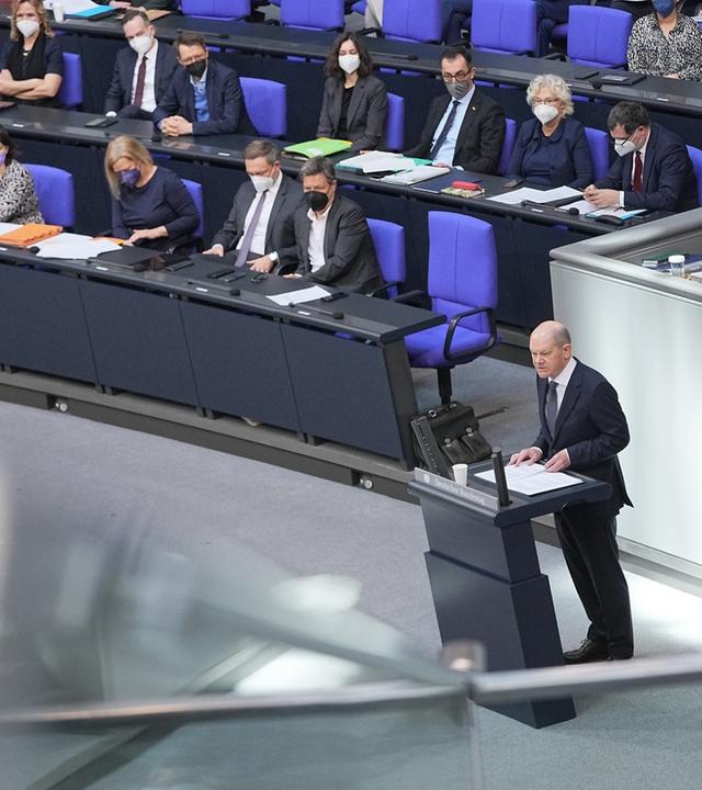 Generaldebatte: Rede Kanzler Scholz