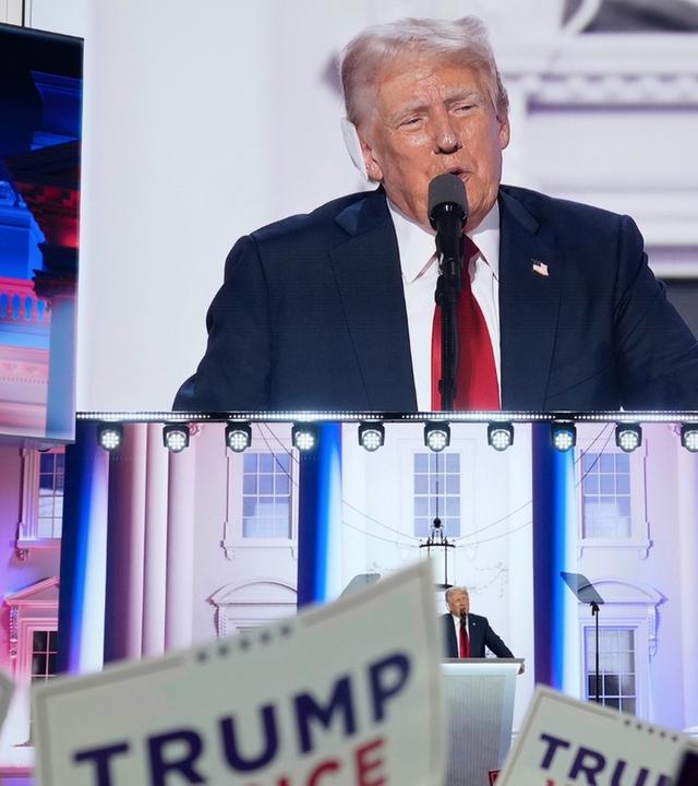 Gesamte Rede von Donald Trump (eng./OT)