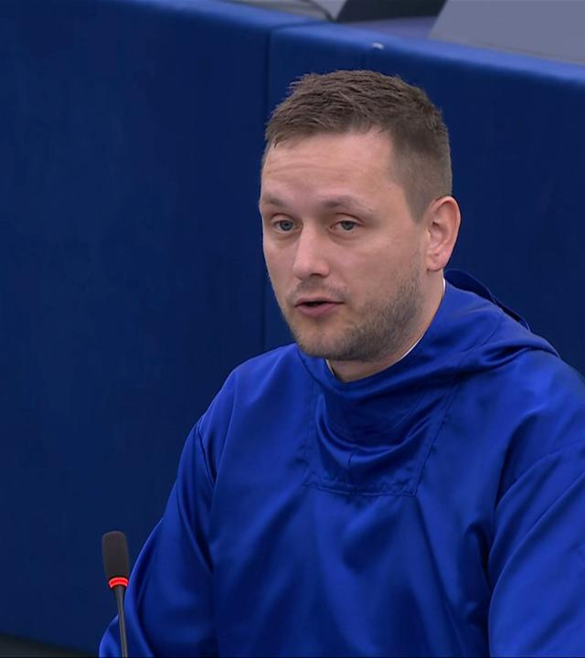 Grönlands Premier Nielsen im EU-Parlament