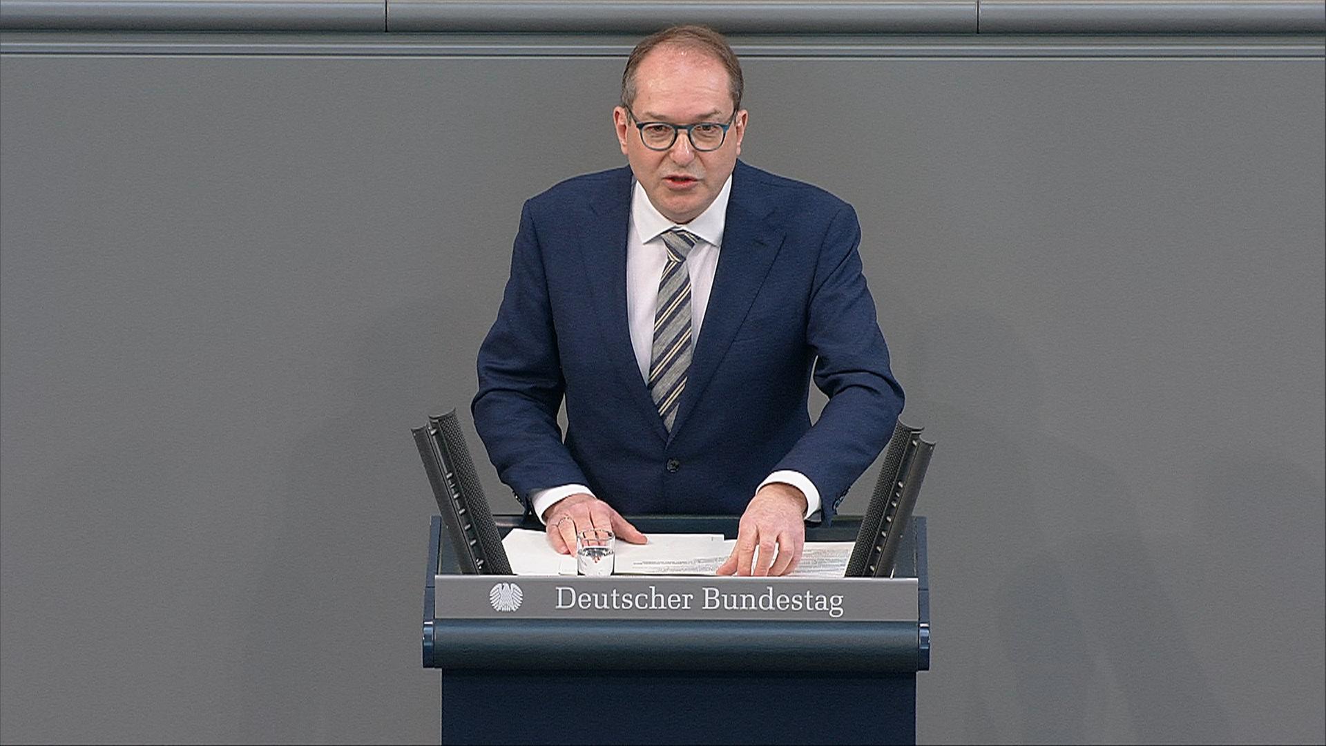 Grundgesetz-Debatte: Alexander Dobrindt (CSU)