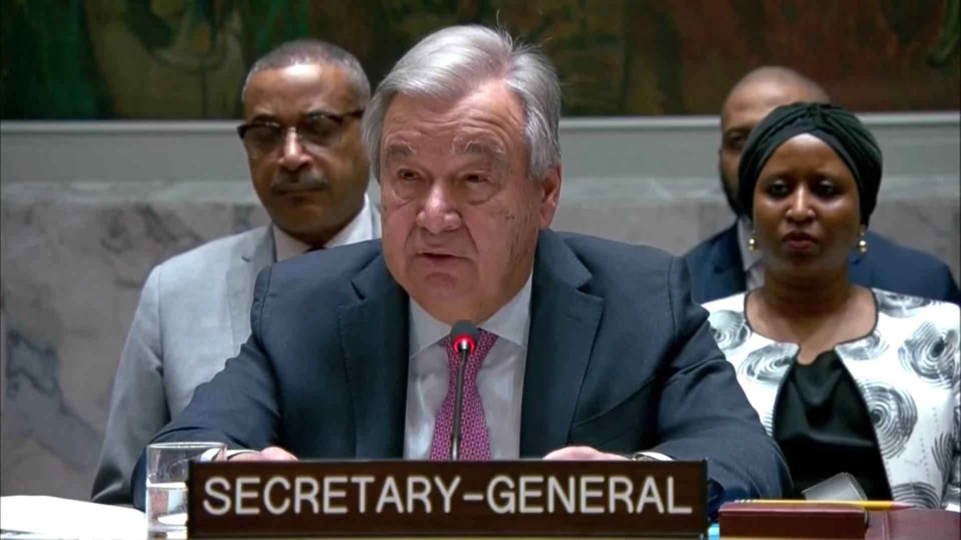 Guterres (UN) zu Irans Angriff auf Israel