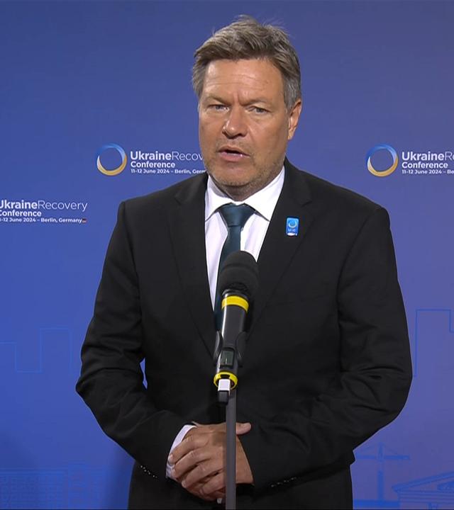 Habeck und Schulze zur Ukraine Recovery Conference