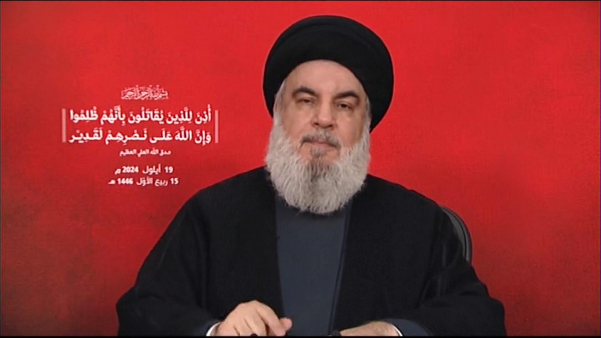 Hassan Nasrallah zu den tödlichen Pager-Explosionen