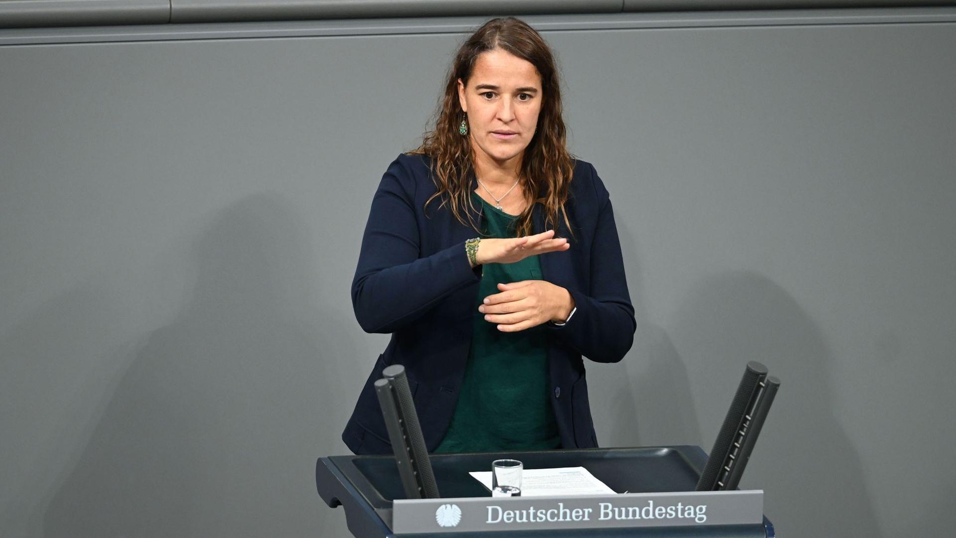 Heike Heubach: Gebärdensprache im Bundestag