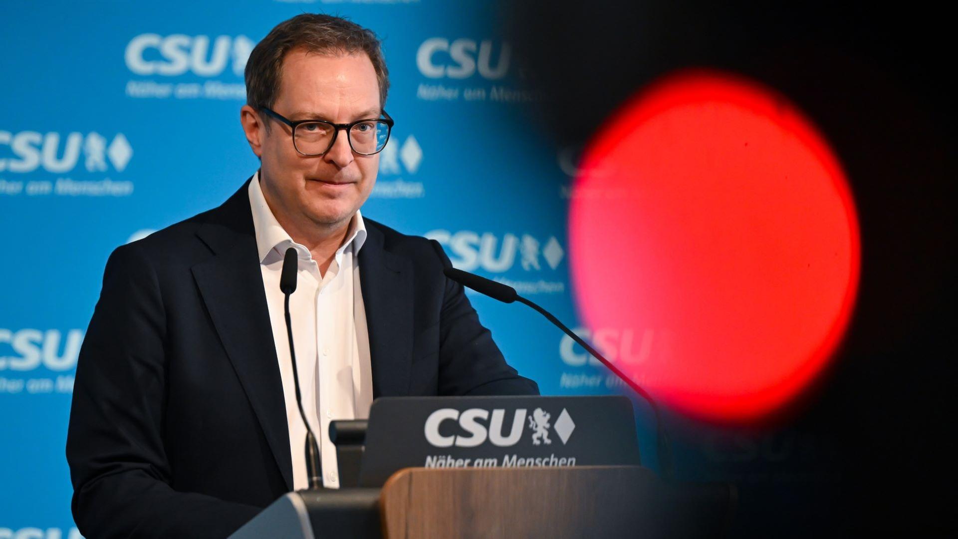 Huber: "CDU und CSU stehen geschlossen"