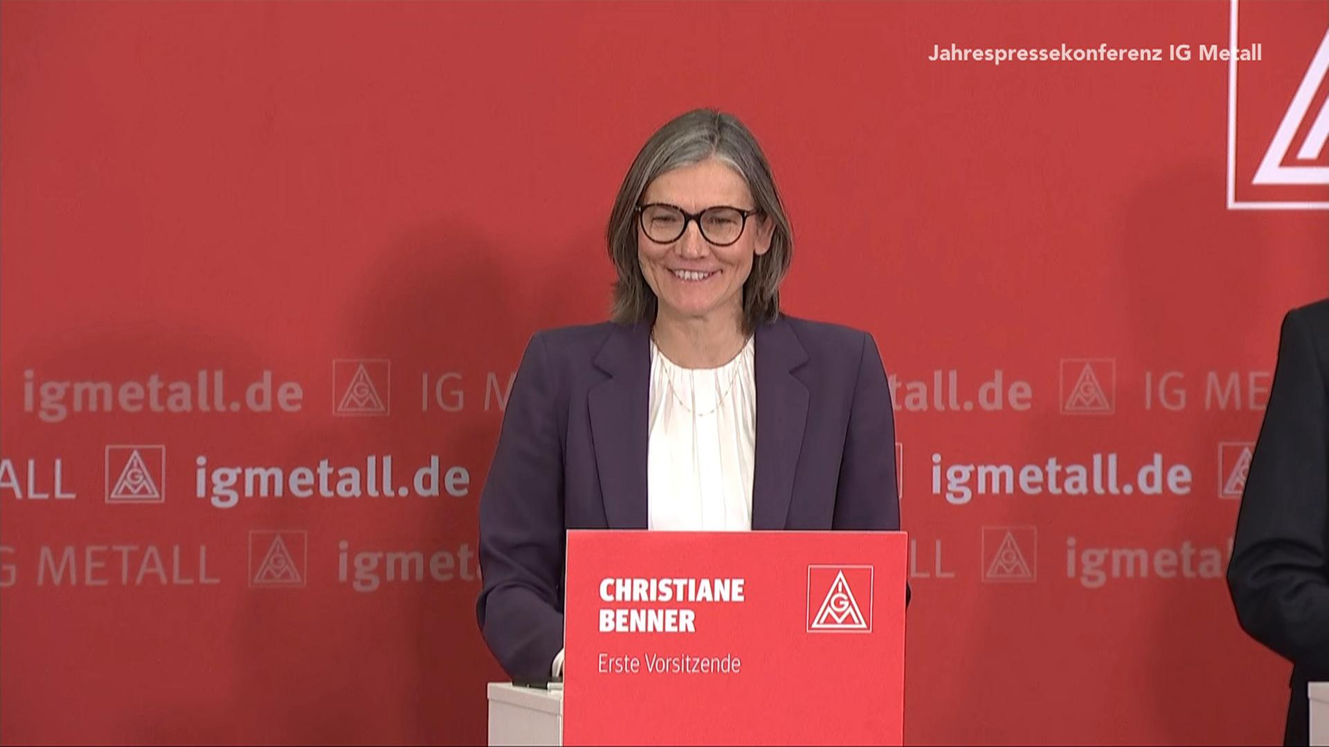 IG-Metall: Jahrespressekonferenz in Frankfurt