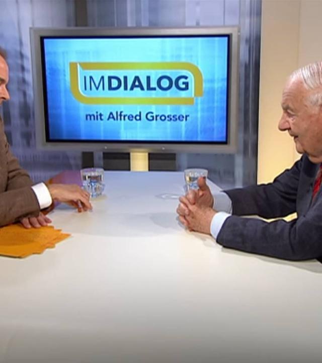Im Dialog: Alfred Grosser zu Gast bei Alfred Schier