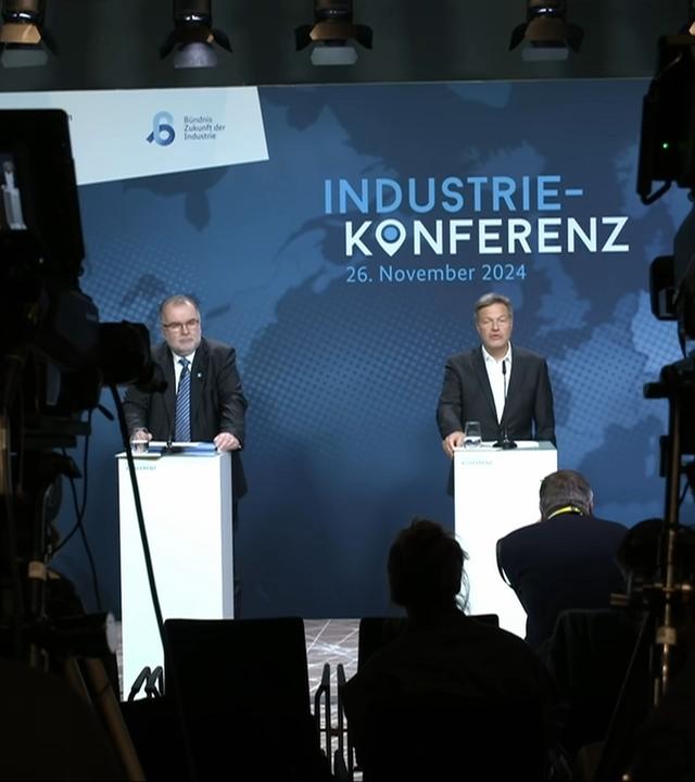 Industriegipfel 2024, Vorab-Pressekonferenz