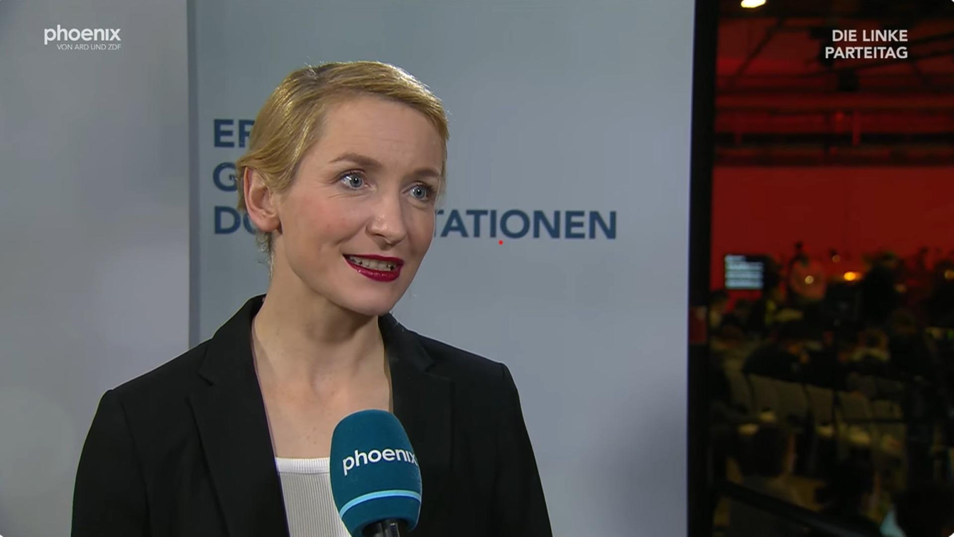 Ines Schwerdtner (Parteivorsitzende) im Interview