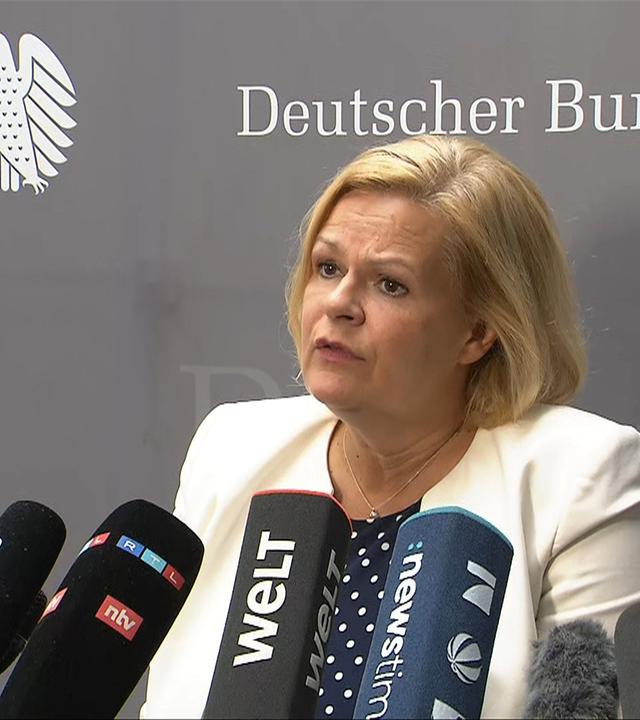 Innenausschuss Bundestag zum Anschlag in Solingen