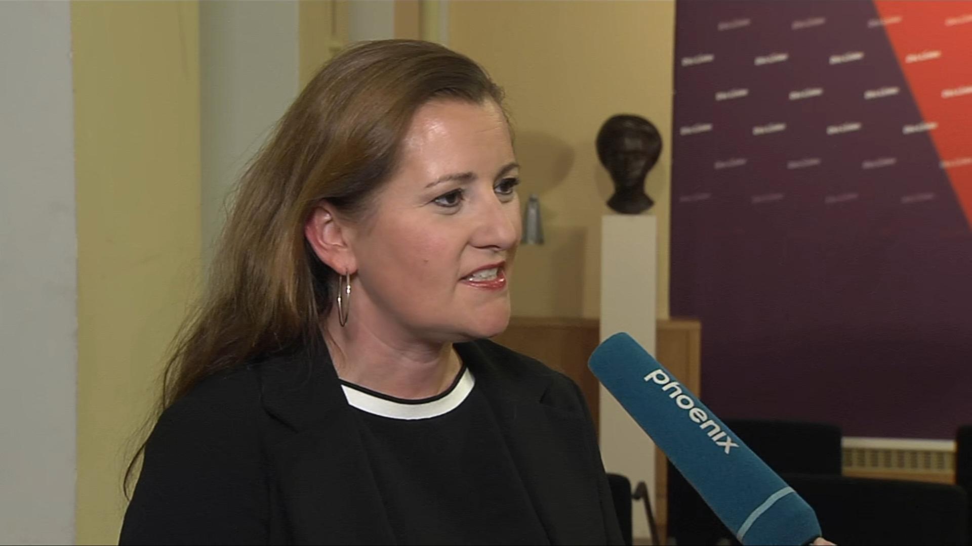 interview Janin Wissler (Vorsitzende Linke) zu den Wahlen in Sachsen und Thüringen