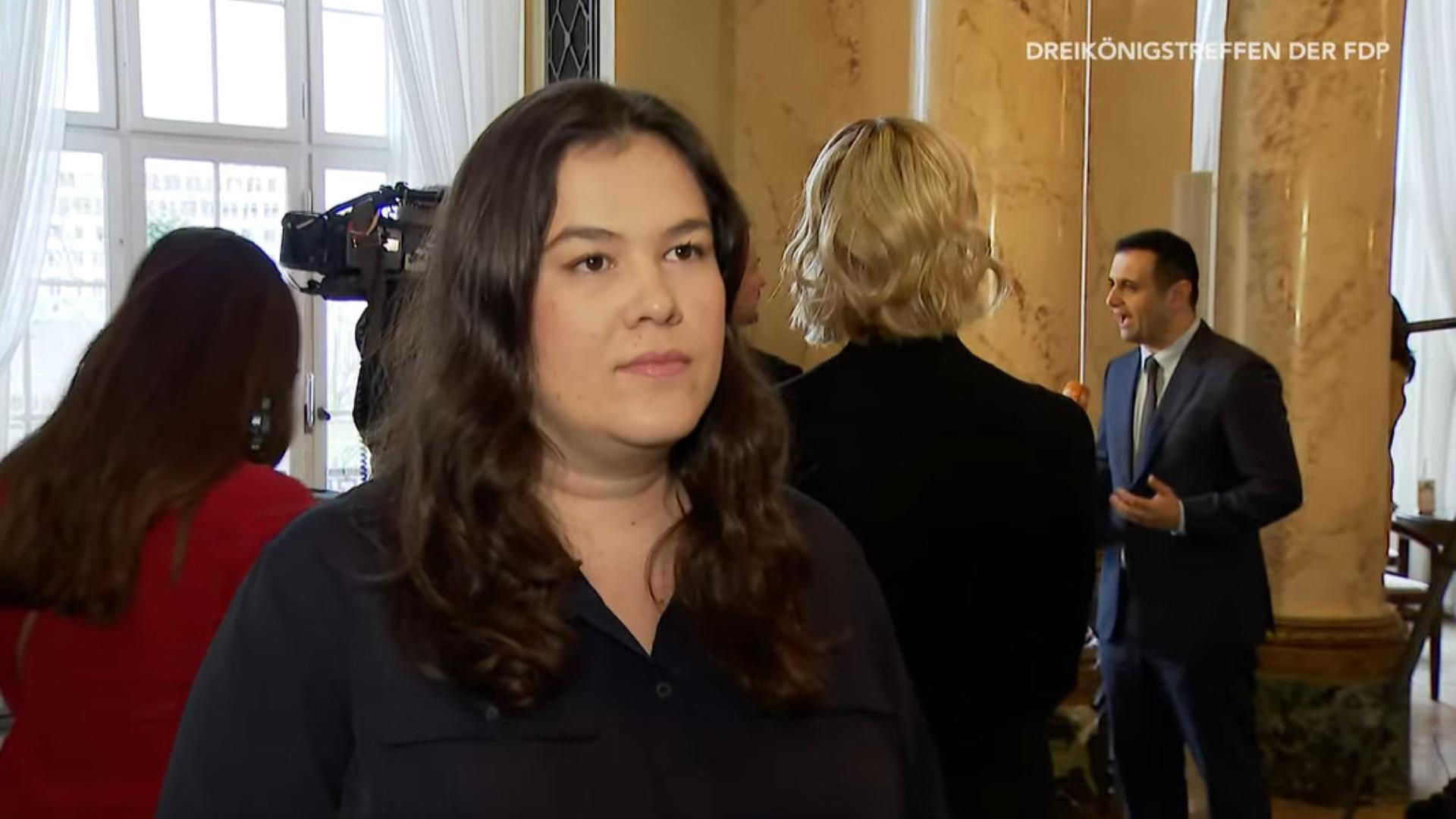 Interview mit Franziska Brandmann beim FDP-Dreikönigstreffen