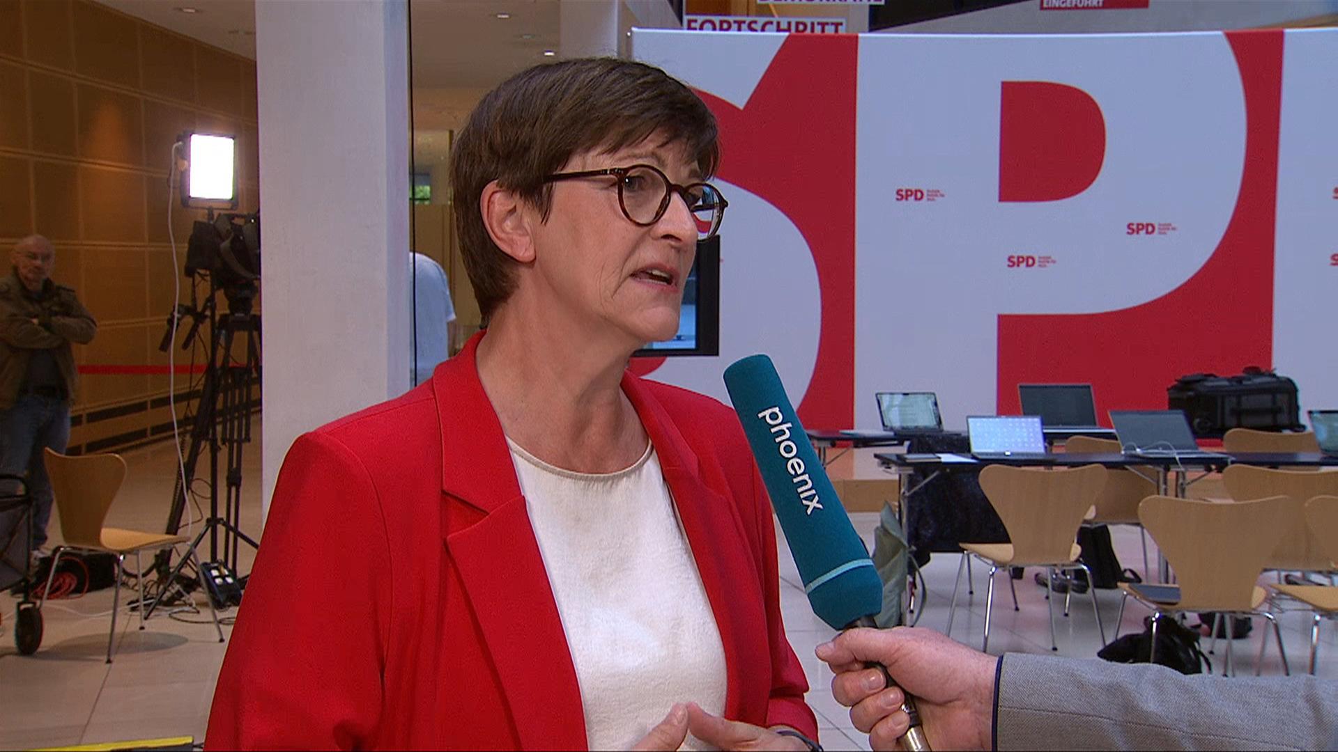 Interview mit Saskia Esken (SPD-Chefin)