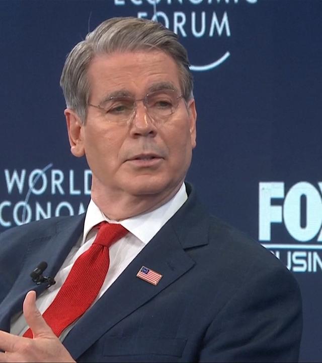 Interview mit US-Finanzminister Scott Bessent auf dem Weltwirtschaftsforum in Davos