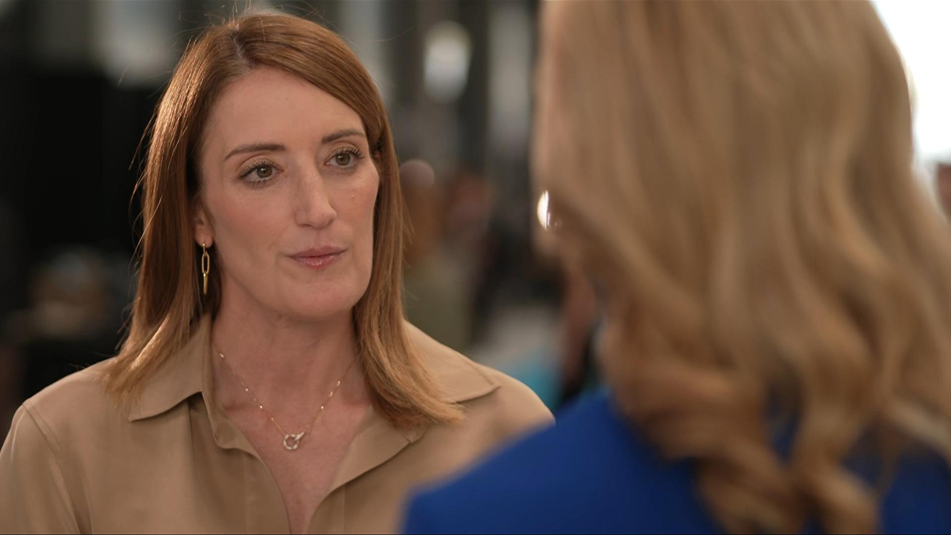 Interview with the President of the European Parliament Roberta Metsola