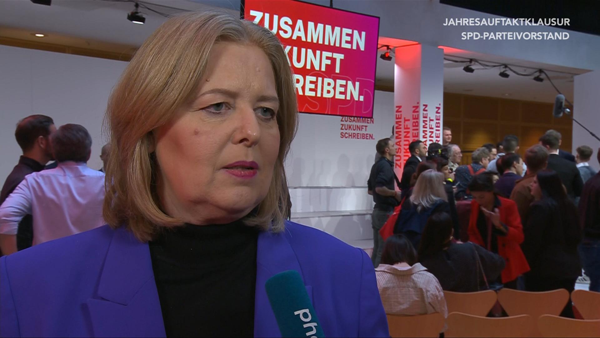 Jahresauftaktklausur SPD-Parteivorstand: Interview mit Bärbel Bas