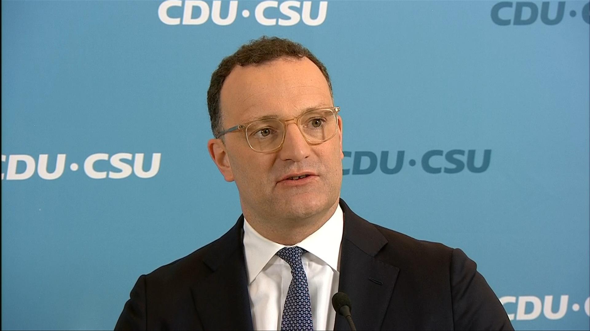 Jens Spahn: "Haben den Politikwechsel eingeleitet wie versprochen"