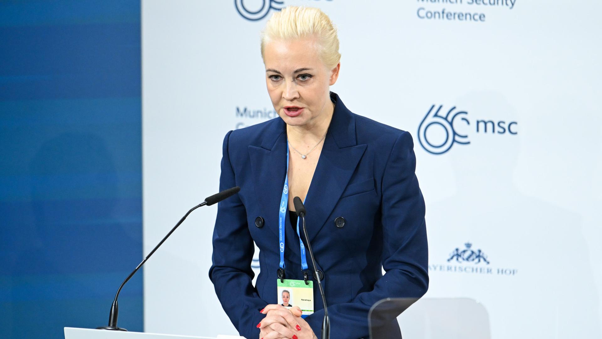 Julija Nawalnaja zum Tod ihres Mannes