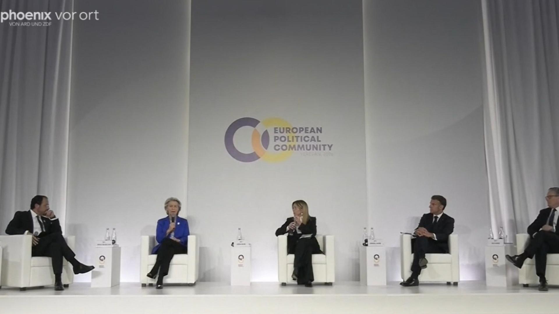 Kaja Kallas und Ursula von der Leyen beim EPG Treffen