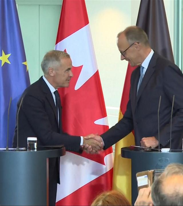 Kanadas Premier Carney bei Merz