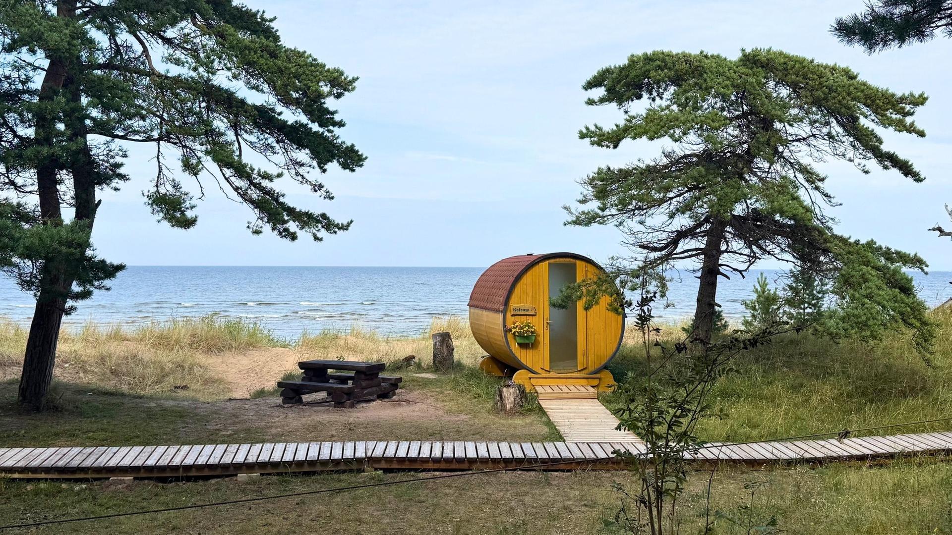 Kap Kolka · Wo sich zwei Meere treffen