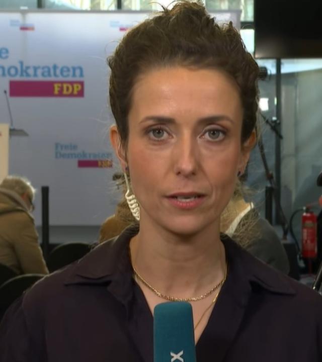 Katharina Kühn (phoenix) zu Reaktionen der FDP