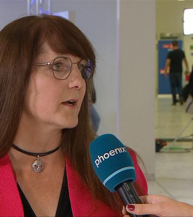 Katrin Lange - SPD am Wahlabend
