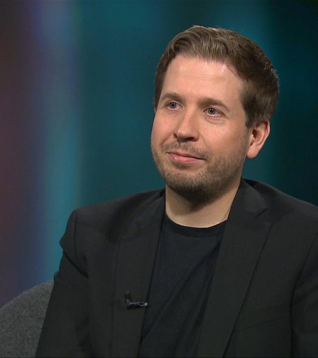 Kevin Kühnert zu Gast bei Erhard Scherfer
