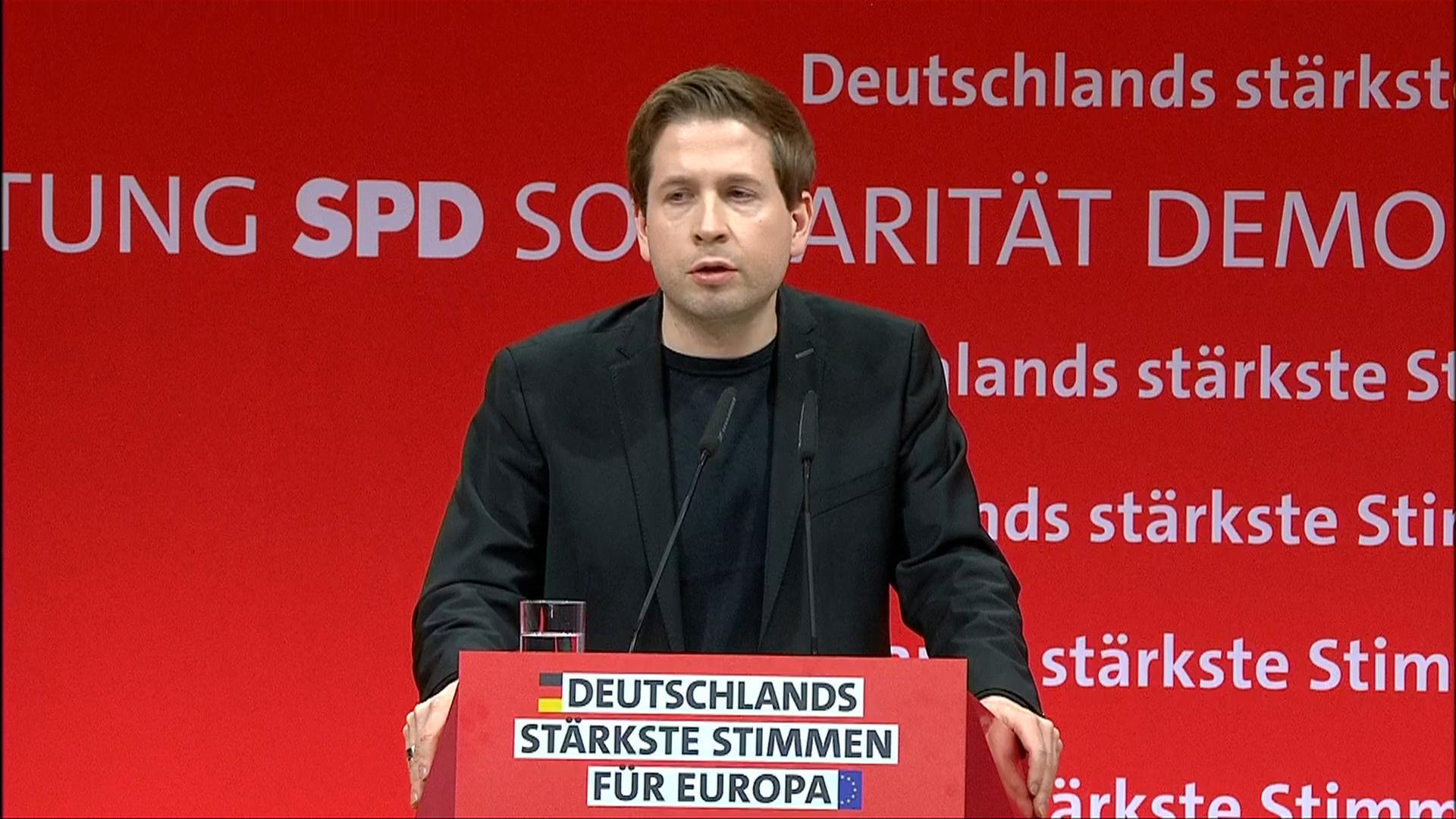 Kevin Kühnert zur Europawahl