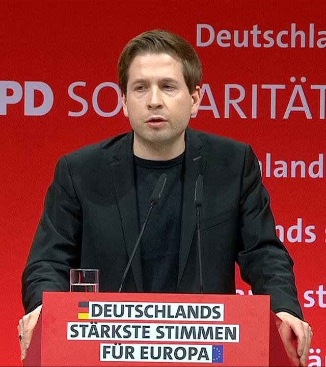 Kevin Kühnert zur Europawahl