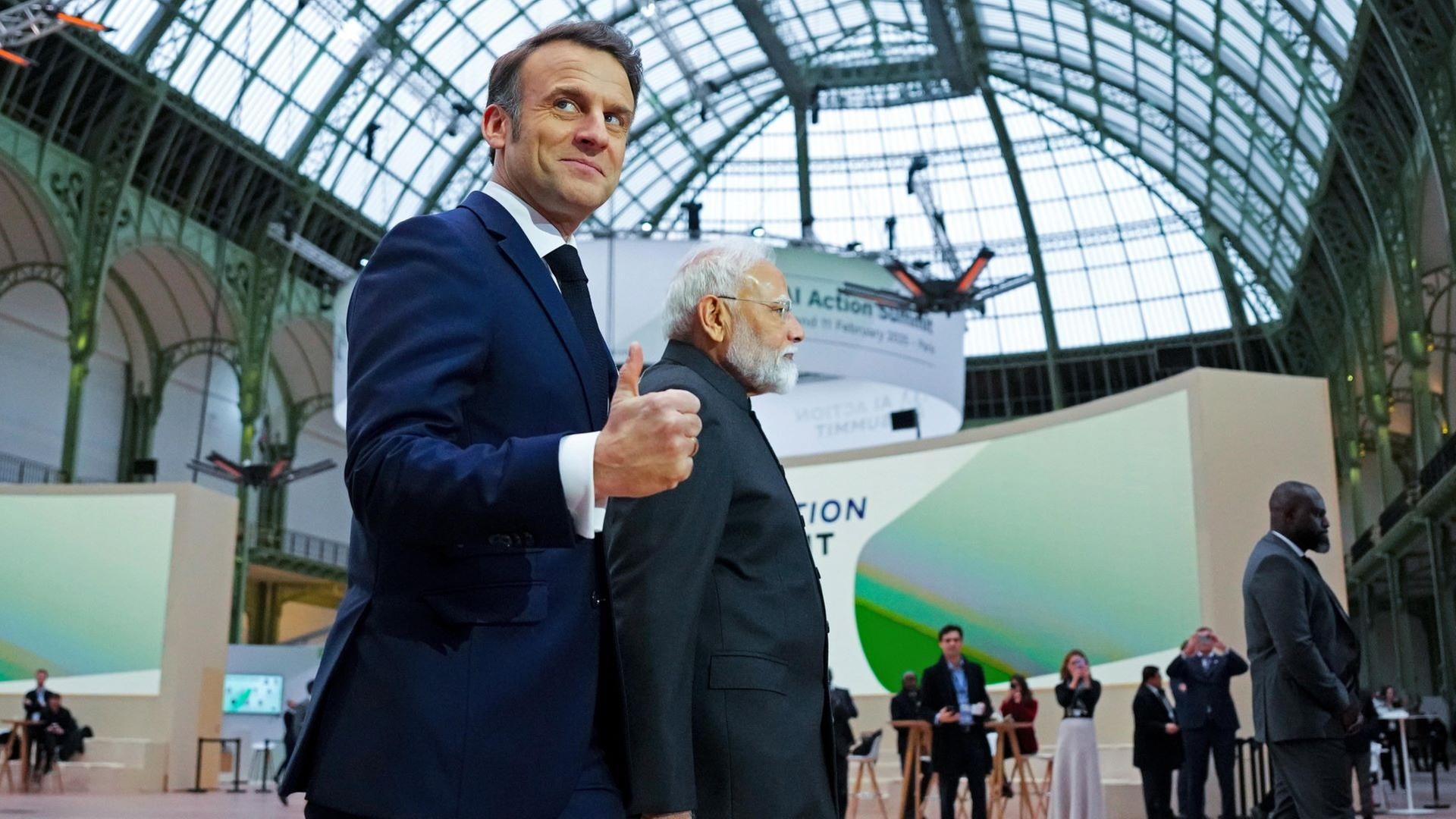 KI-Gipfel - Abschluss AI Action Summit