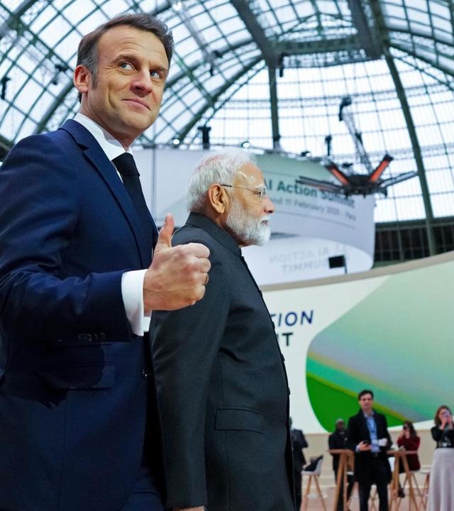 KI-Gipfel - Abschluss AI Action Summit