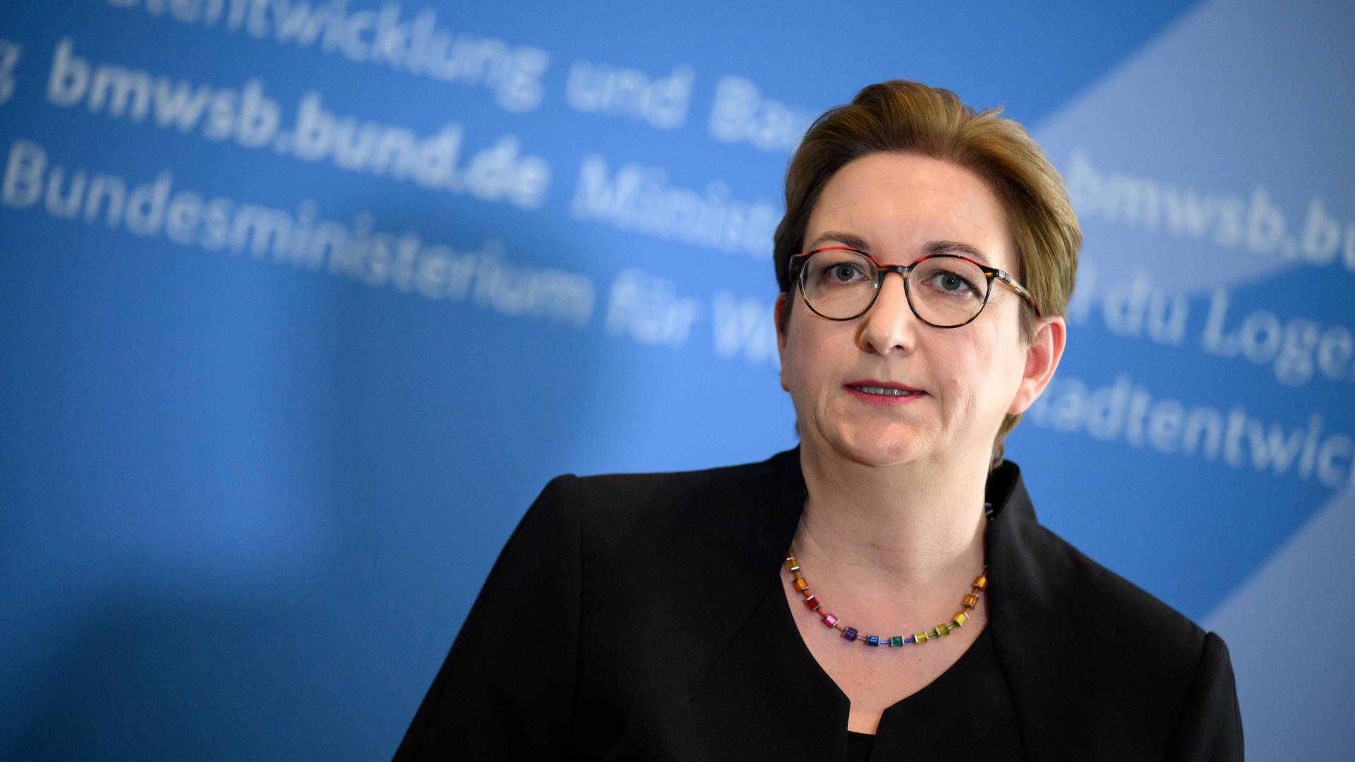 Klara Geywitz (SPD) zu öffentlichen Wohnraumförderungen