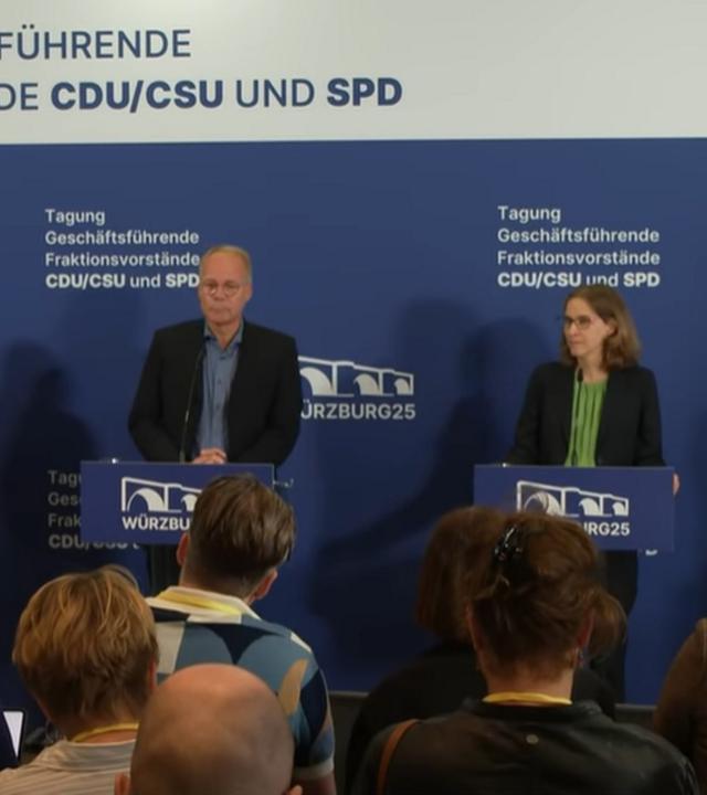 Klausur der Unions- und SPD-Fraktionsspitzen