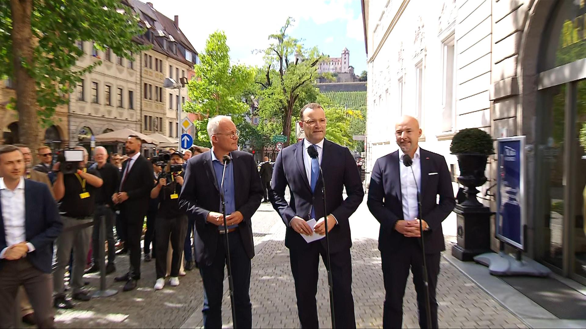 Koalitionsspitzen: "Deutschland voranbringen"